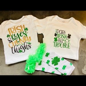 18m St. Patrick’s Day SS Bodysuits